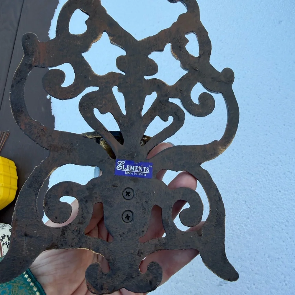 1 of 4 by elements Vintage-Style Wall Sconce in Bronze Finish